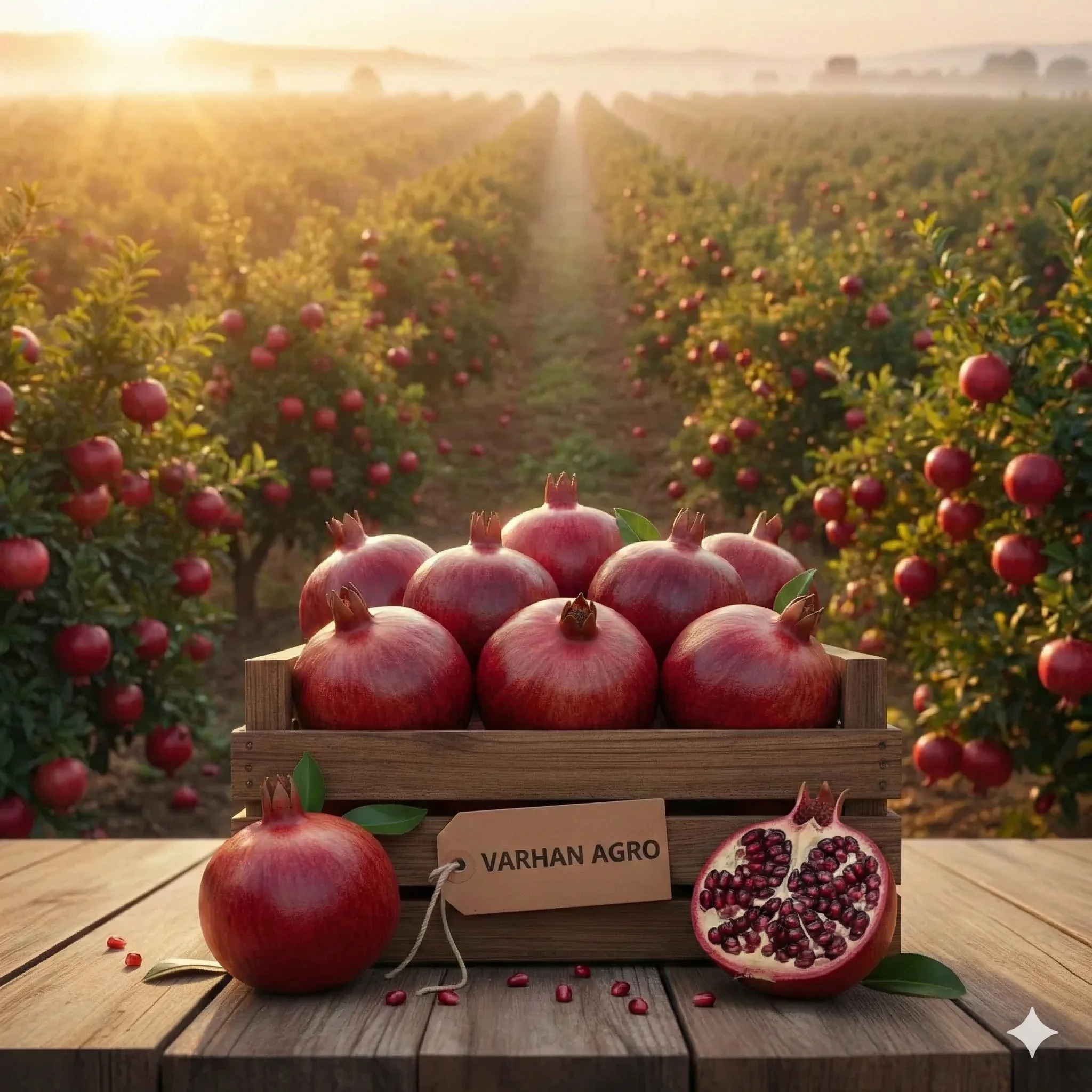 Hicaz Pomegranate - Varhan Agro ihracat standardı