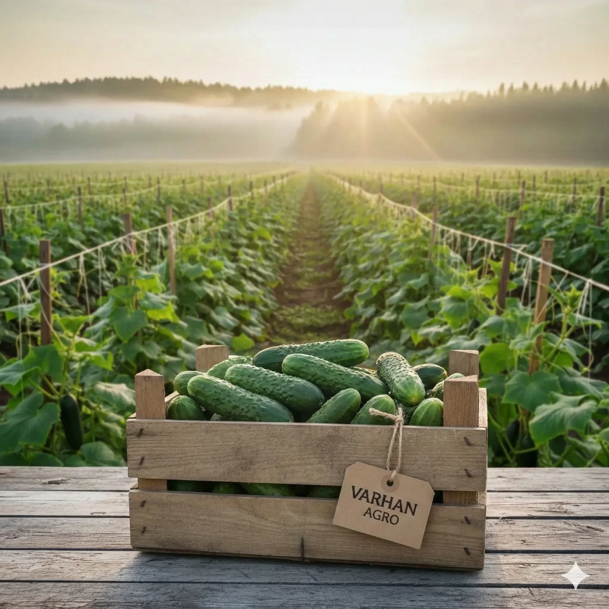 Gherkin / Pickling - Varhan Agro ihracat standardı